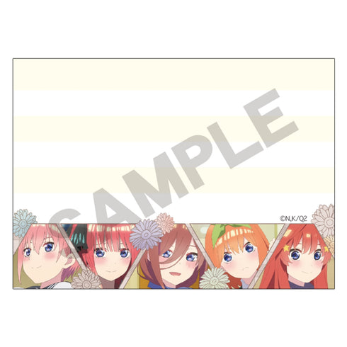 『五等分の花嫁∬ 』ミニメモ フラワー